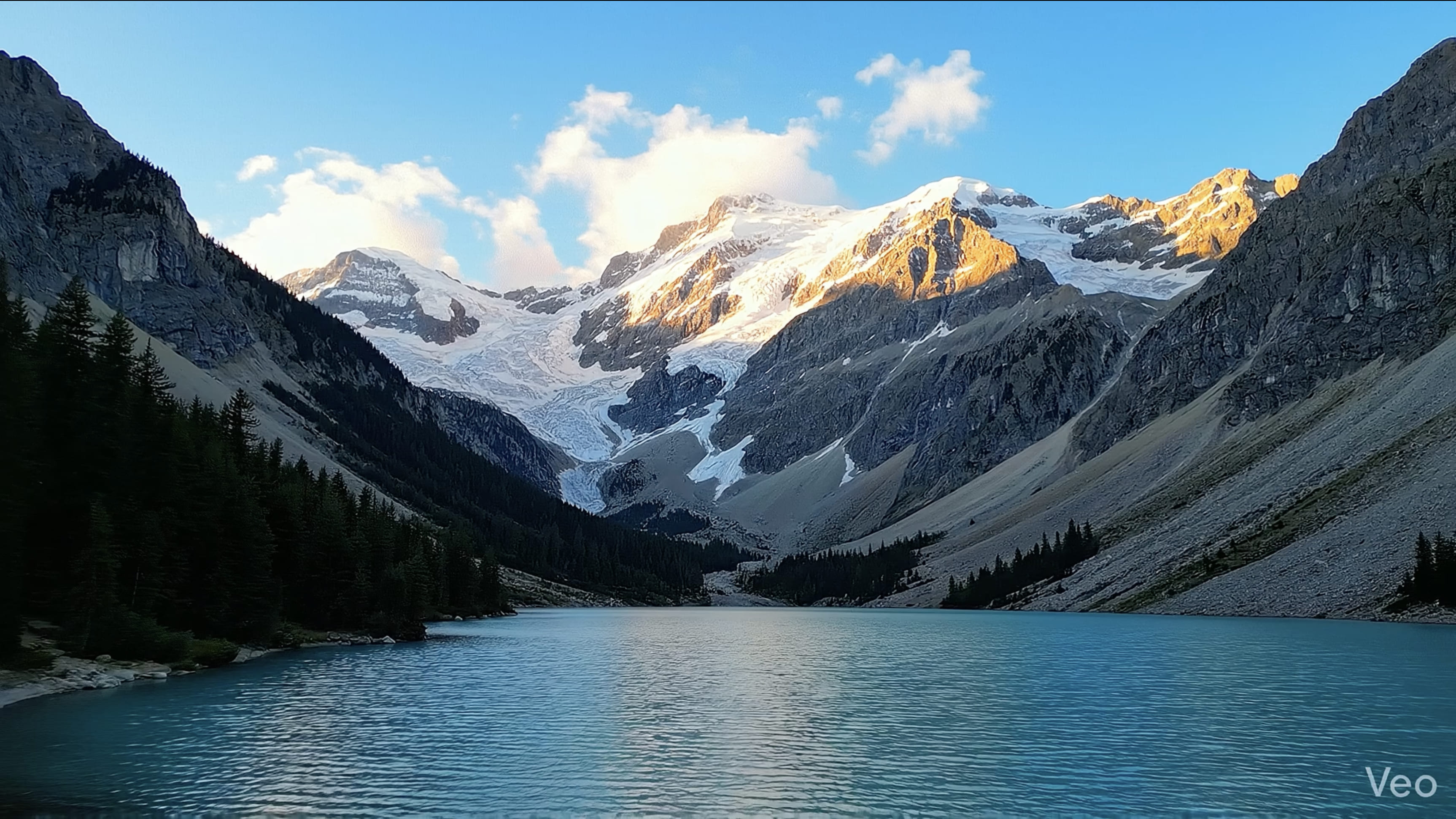 Landscape scene - Veo 4K - original with Veo watermark